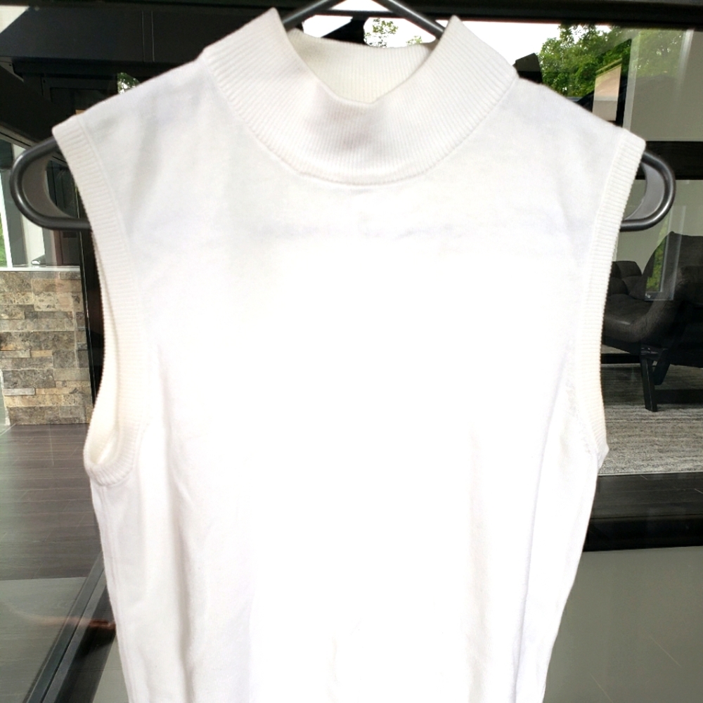 Two Roads sleeveless mock neck